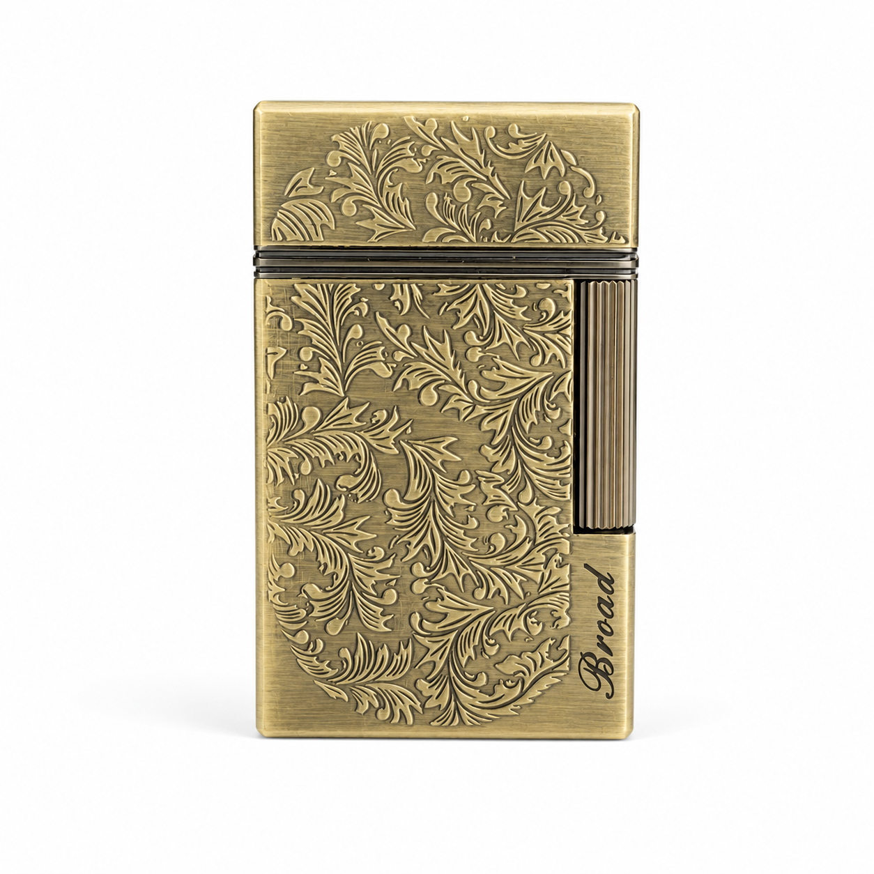 Broad Fortune Flower Side Grinding Lighter