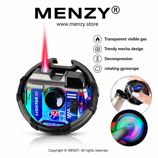 premium Spinner Lighter with LED Multicolour Light