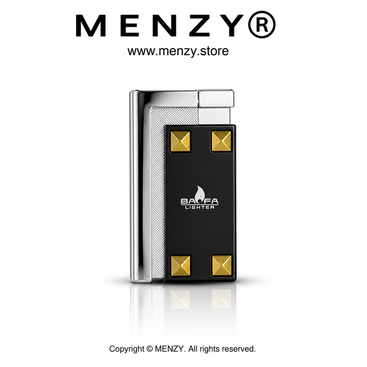 BAFA Luxury Double Burner Gas Lighter