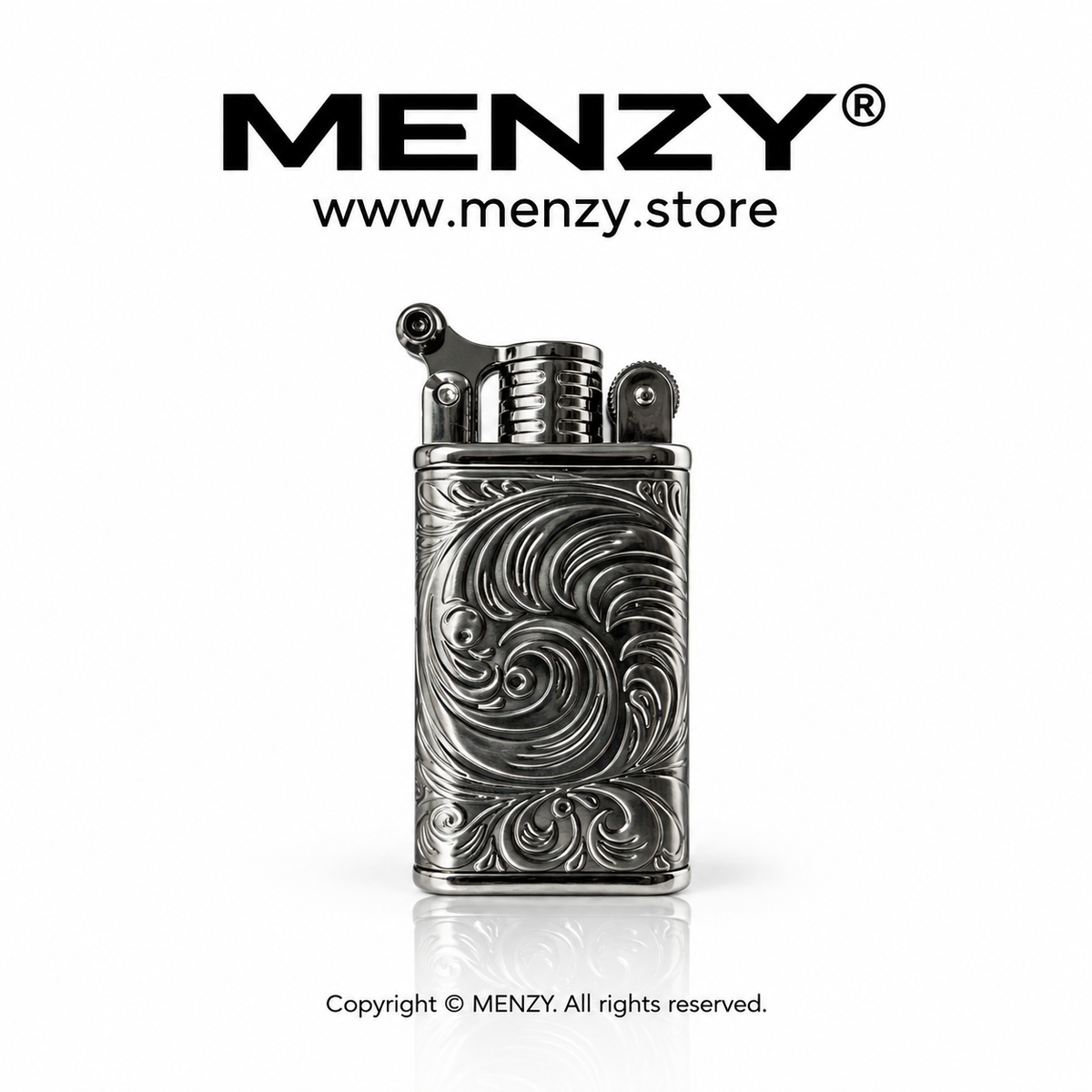 Metal Gas Pipe Lighter Vintage Lighter