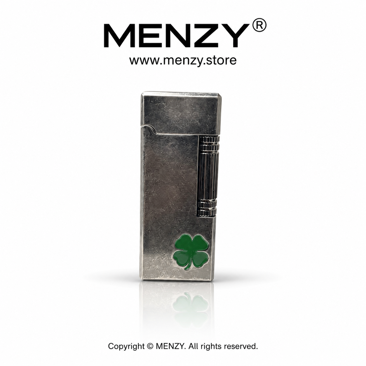 Brad Antique Clover Gas Lighter – Dunhill Style