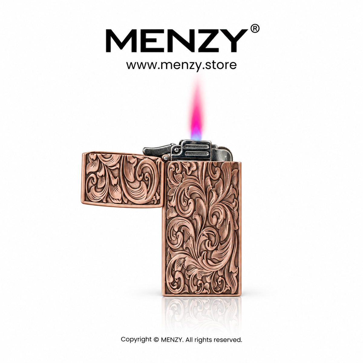 New metal vintage Nostalgic Design Windproof Gas Lighters