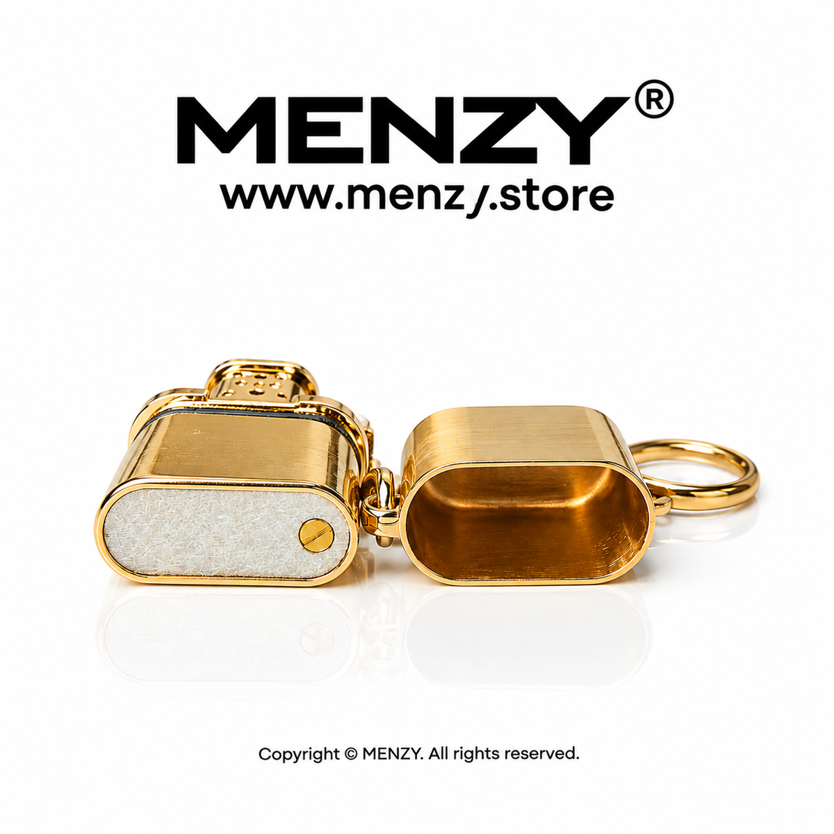 Mini Copper Zippo Fuwl LIghter