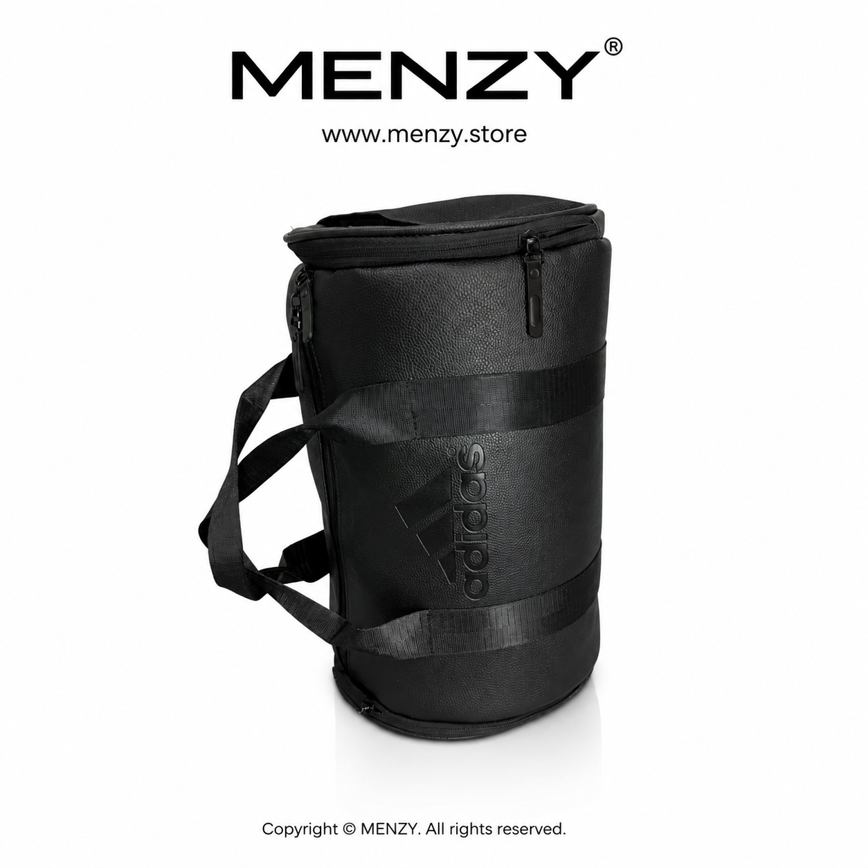 Adidas Premium Leather Gym Bag