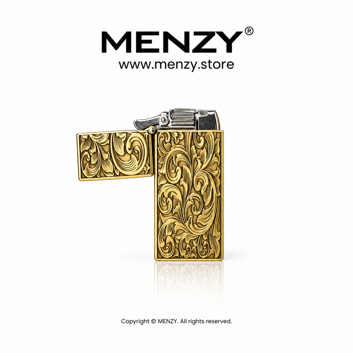 New metal vintage Nostalgic Design Windproof Gas Lighters