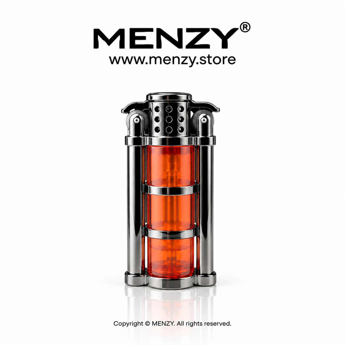 Transparent Glass gas Lighter