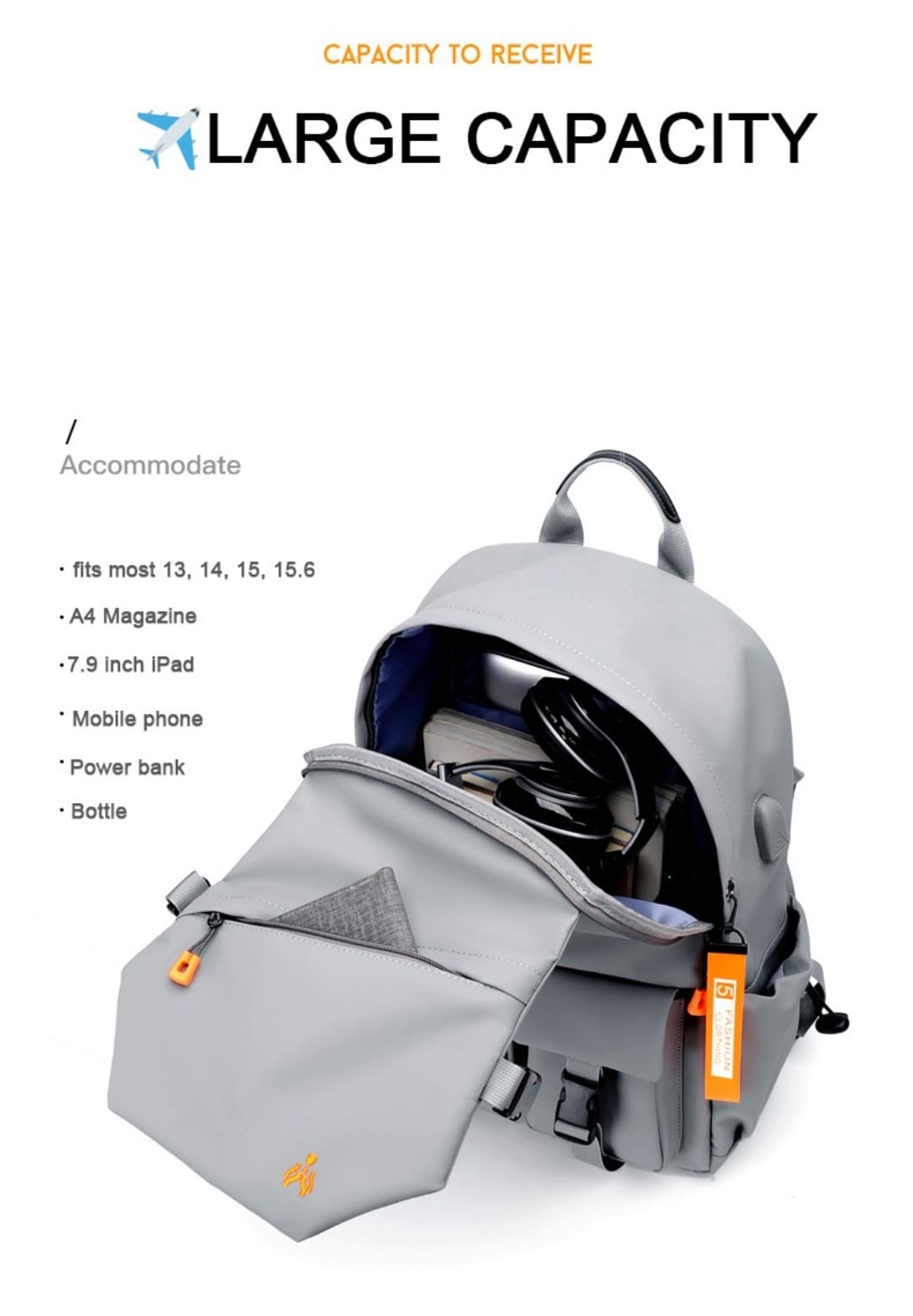 Multifunctional Zebra Fashion Backpack