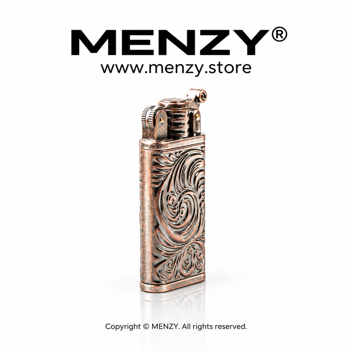 Metal Gas Pipe Lighter Vintage Lighter