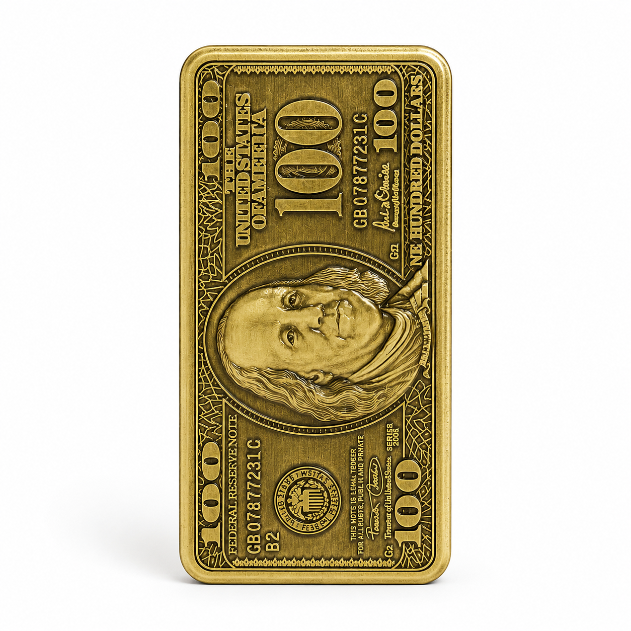 Windproof Red Flame Dollar Lighter