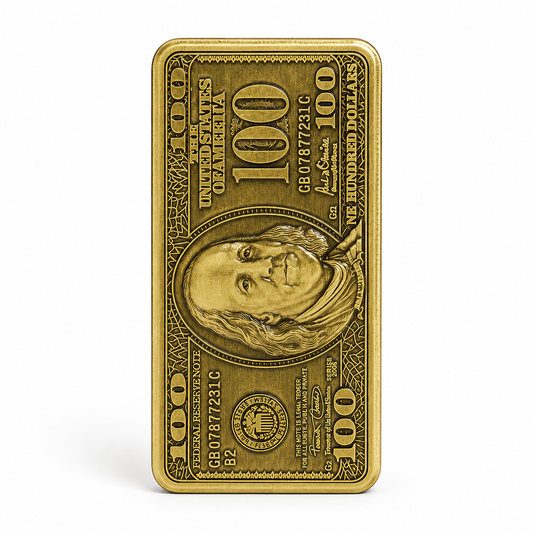 Windproof Red Flame Dollar Lighter