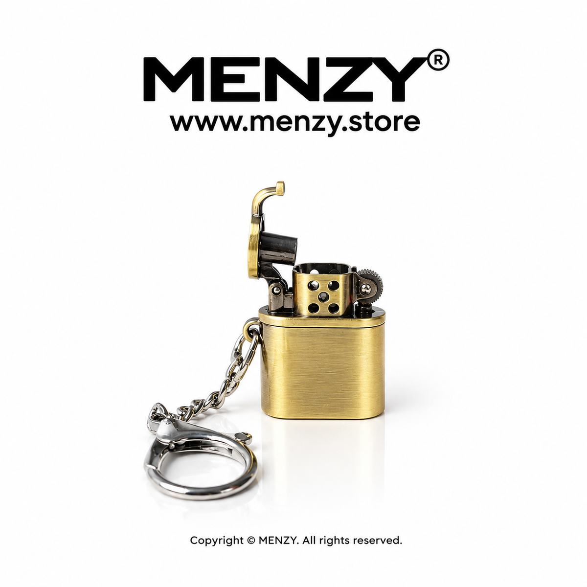 Mini Copper Zippo Fuwl LIghter