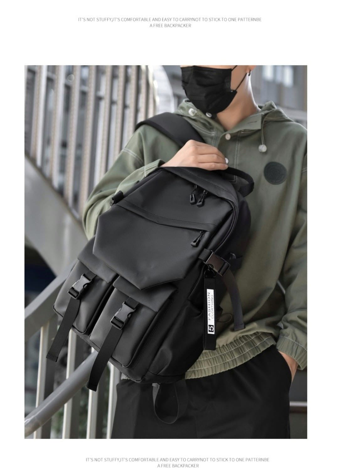 Multifunctional Zebra Fashion Backpack
