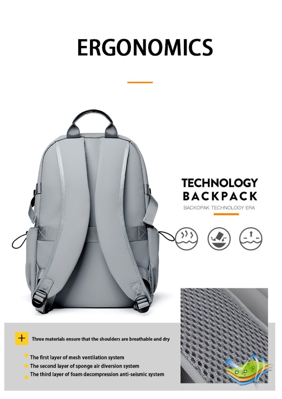 Multifunctional Zebra Fashion Backpack