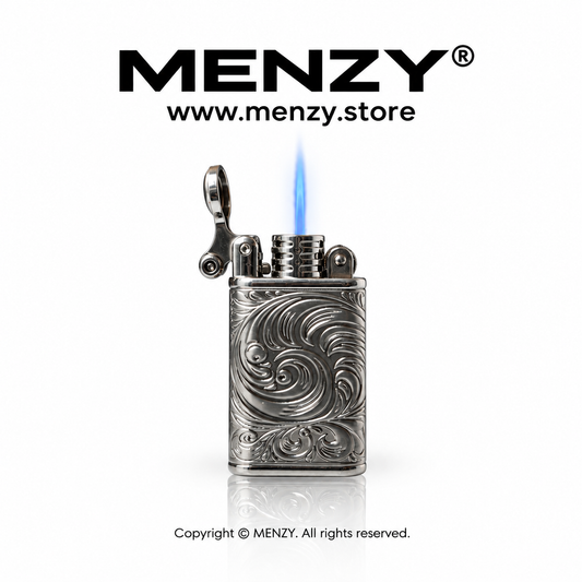 Metal Gas Pipe Lighter Vintage Lighter