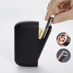 Ultrathin Portable Waterproof Creative Cigaret Case With Lighter image 2