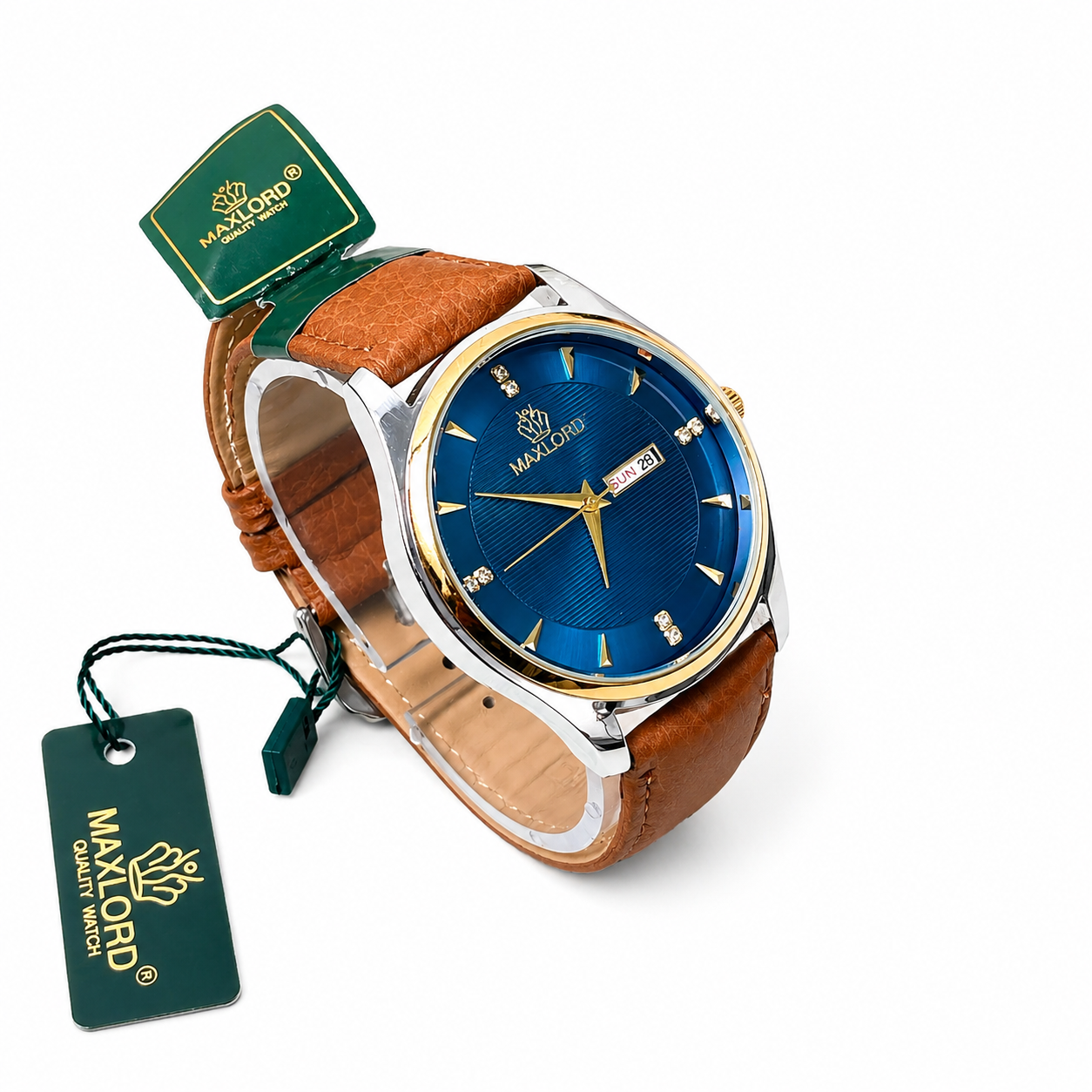 Maxlord Watch Model MP-7149G2 for Mens (Blue)