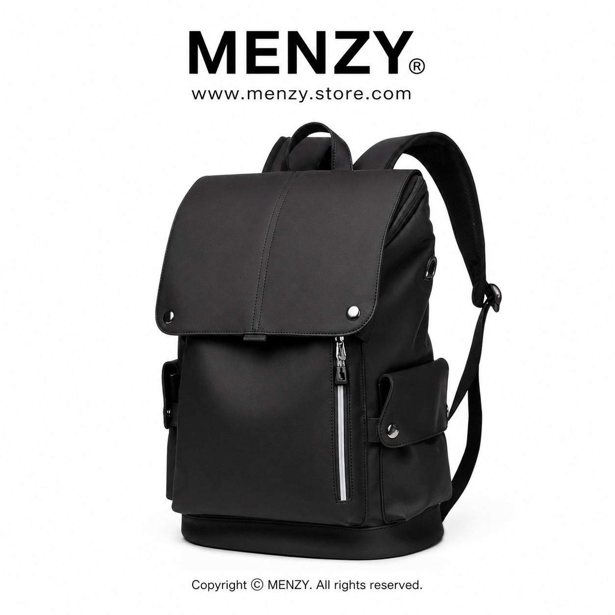 Multi Functional Premium Fabric Japanese Style Tooling Backpack (BLACK)
