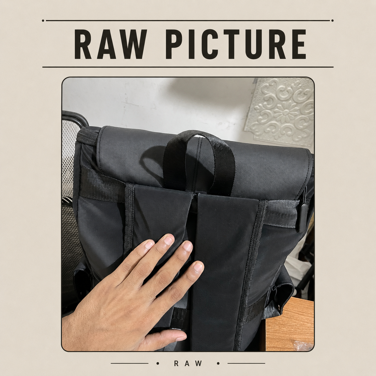 Multi Functional Premium Fabric Japanese Style Tooling Backpack