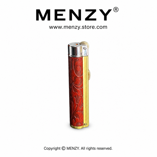 Leather Body Turbo Flame Lighters