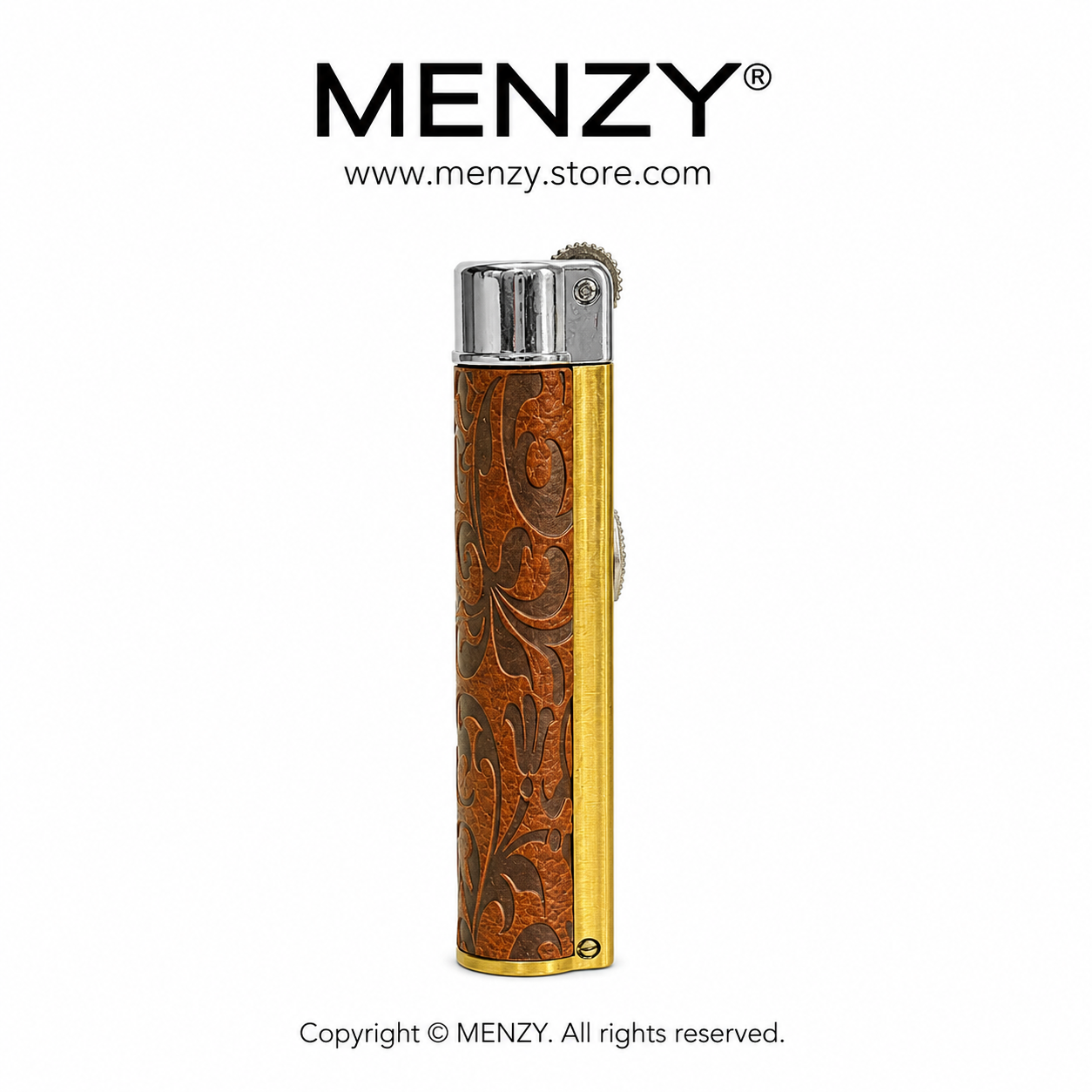 Leather Body Turbo Flame Lighters