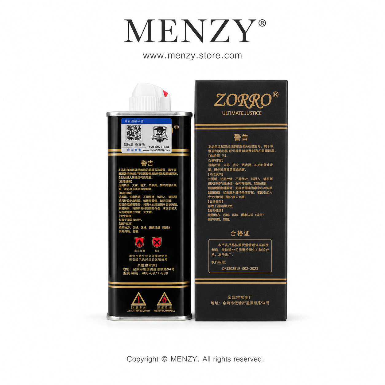 Original Zorro Fluid 133 ml
