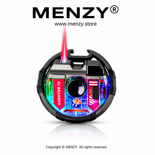 premium Spinner Lighter with LED Multicolour Light