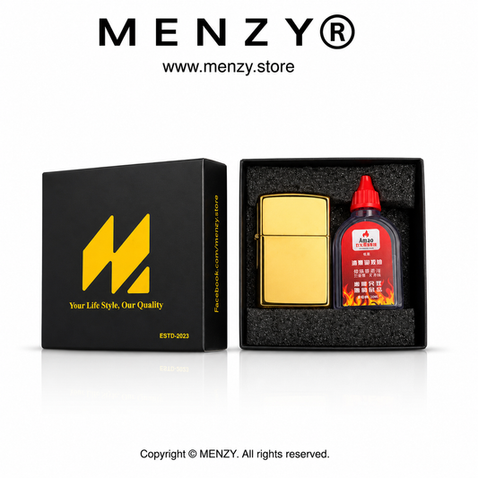 Zippo Lighter With 20ml Fuel