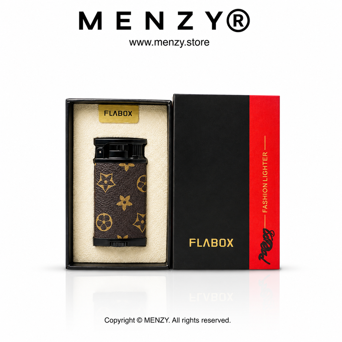 Double Fire Green Flame Flamebox Lighter
