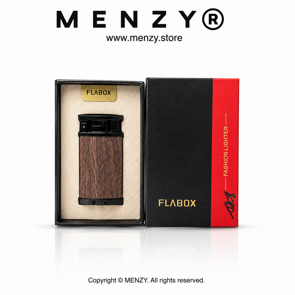 Double Fire Green Flame Flamebox Lighter