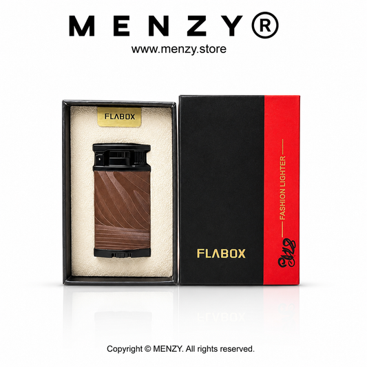 Double Fire Green Flame Flamebox Lighter