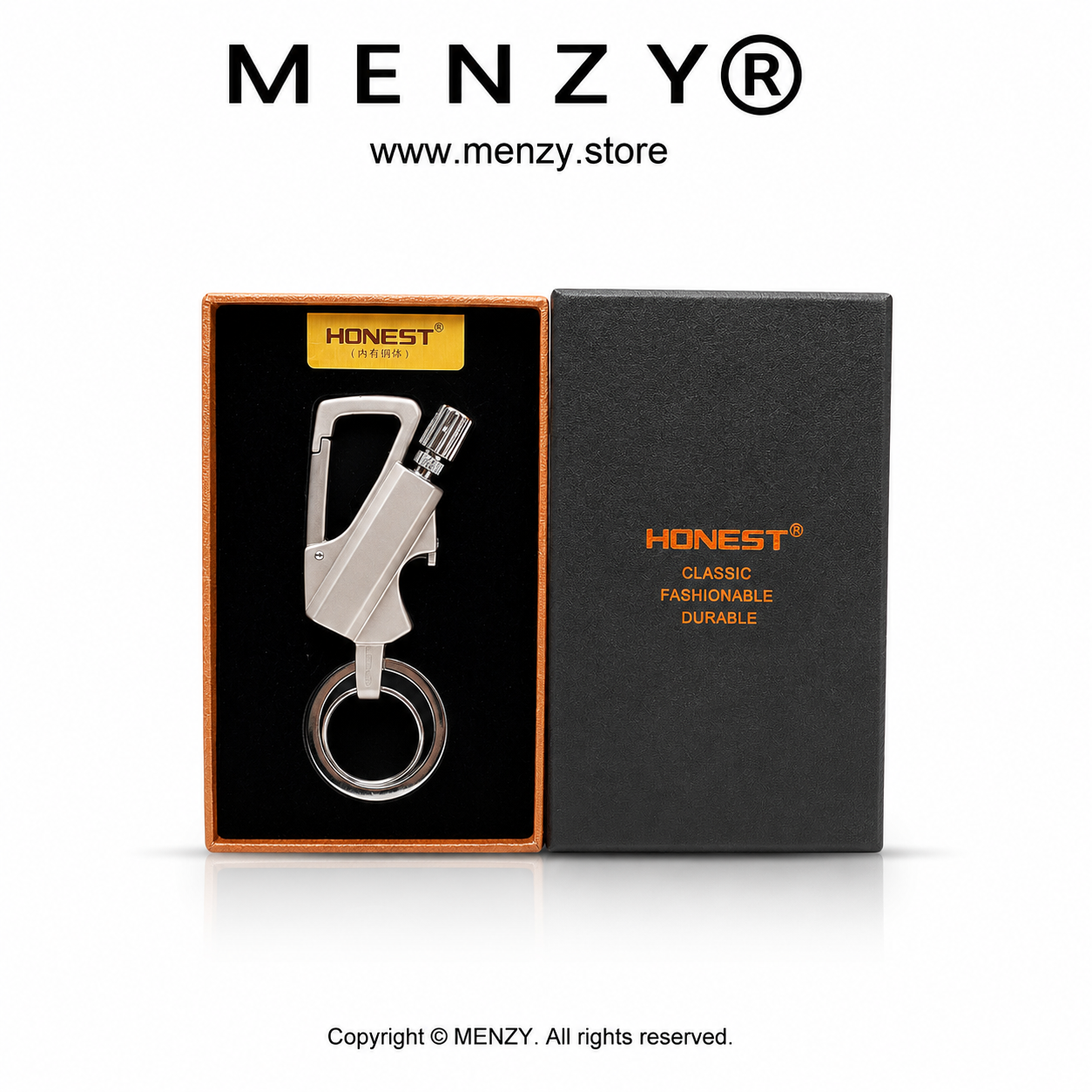 Honest Key Chain Zippo Lighter
