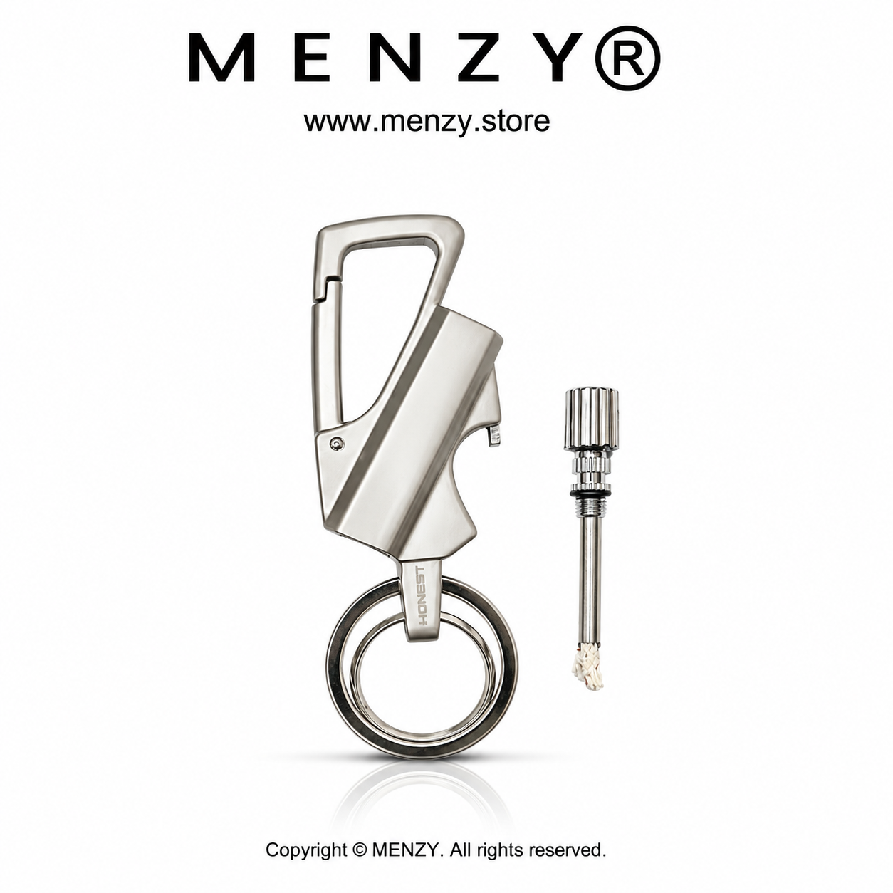Honest Key Chain Zippo Lighter