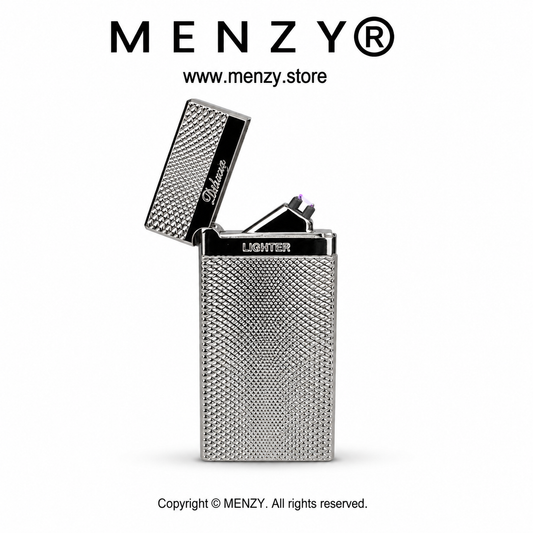 Metal Dot Electric Rechargeable Lighter
