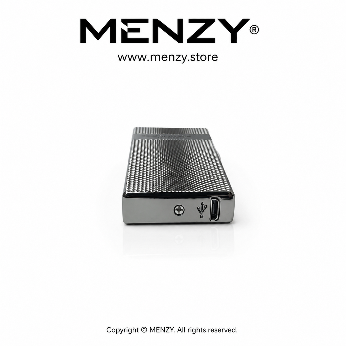 Metal Dot Electric Rechargeable Lighter