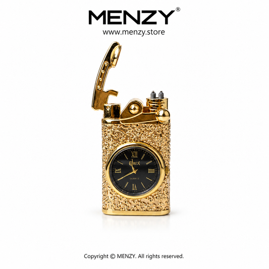 Electric Rechargeable Lighter With Watch