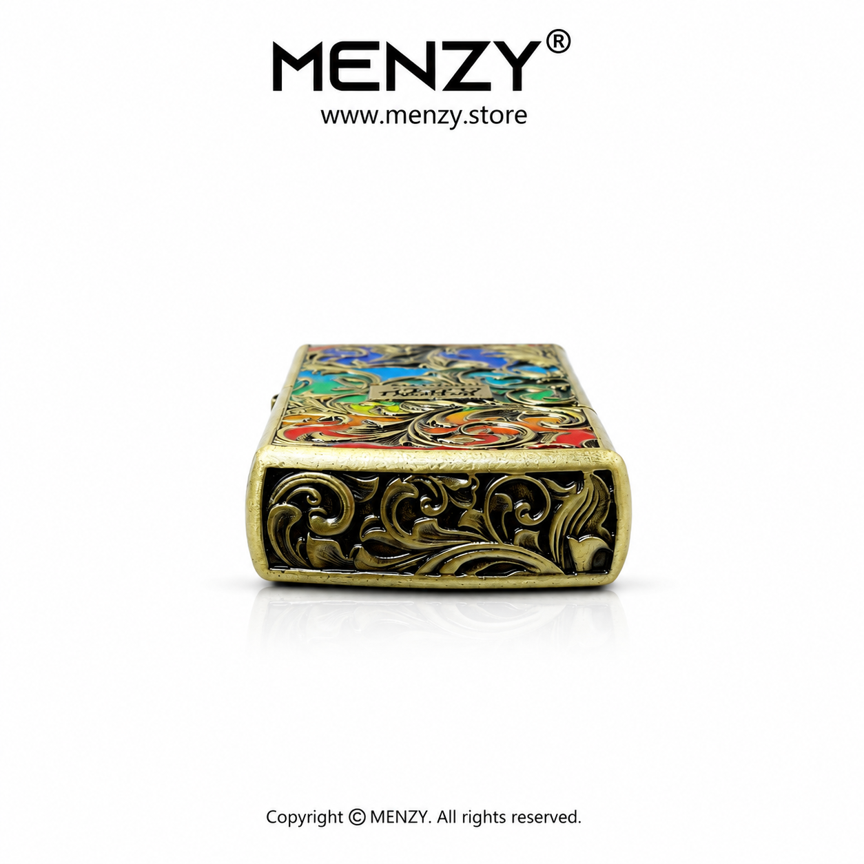New Zorro Colorful Arabic Night Glowing Windproof Grinding Wheel Retro Zippo Lighter