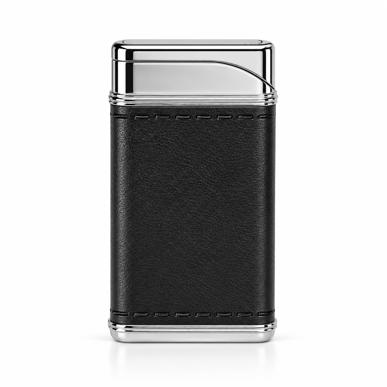 Leather Body Windproof Gas Lighter